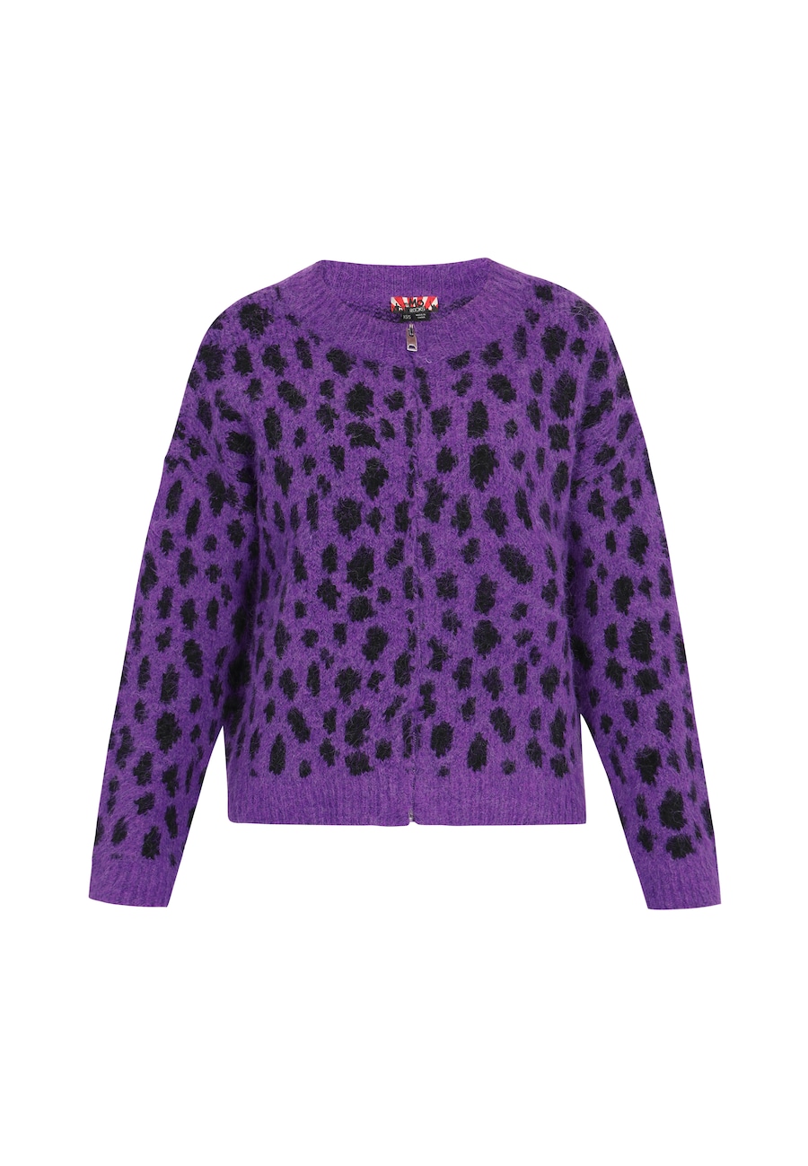Вязаный кардиган myMo ROCKS, фиолетовый
Вязаный кардиган myMo ROCKS, фиолетовый