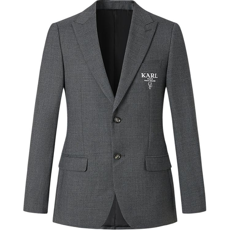 KARL LAGERFELD / Karl Lagerfeld Jeans Деловой пиджак, Gray 
KARL LAGERFELD / Karl Lagerfeld Jeans Деловой пиджак, Gray