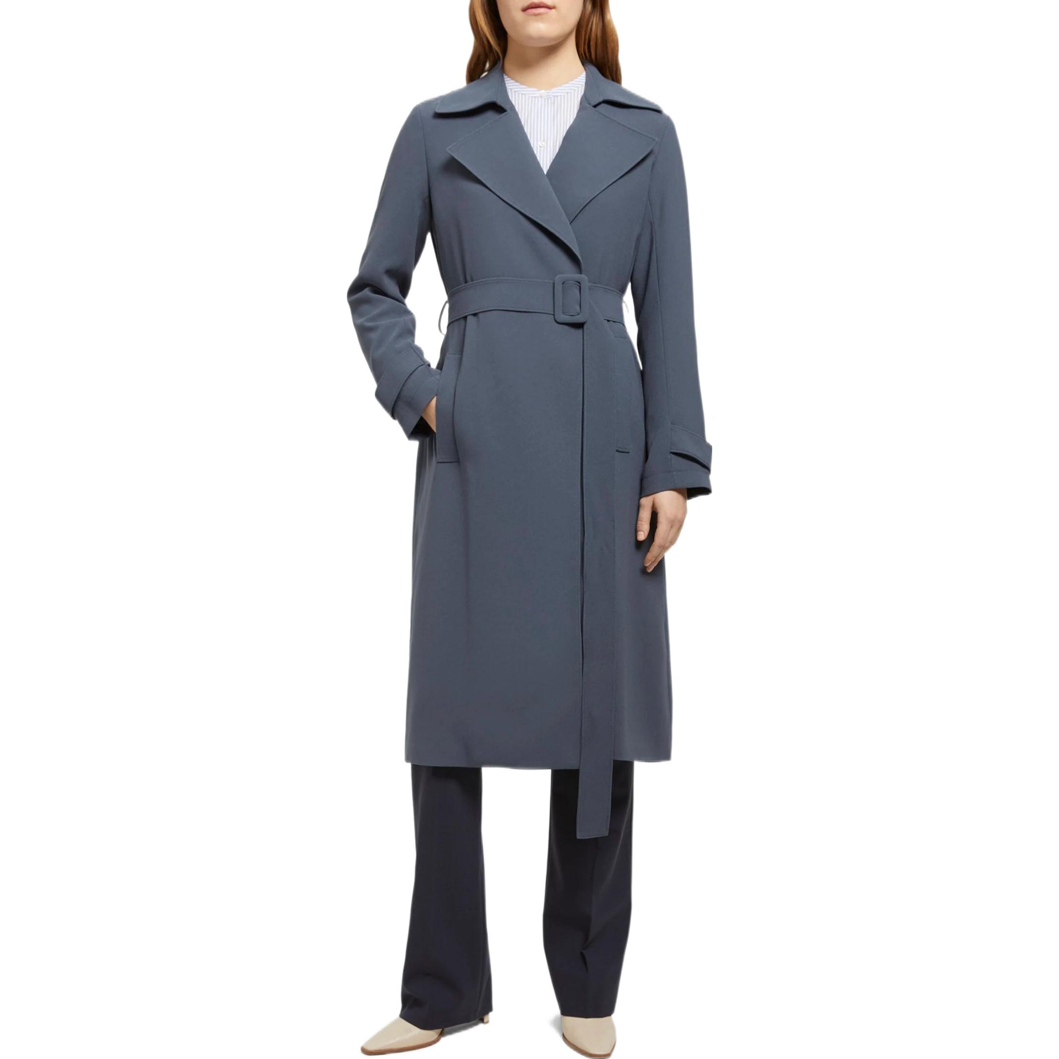 THEORY Женское серое тренчкот, Gray
THEORY Женское серое тренчкот, Gray