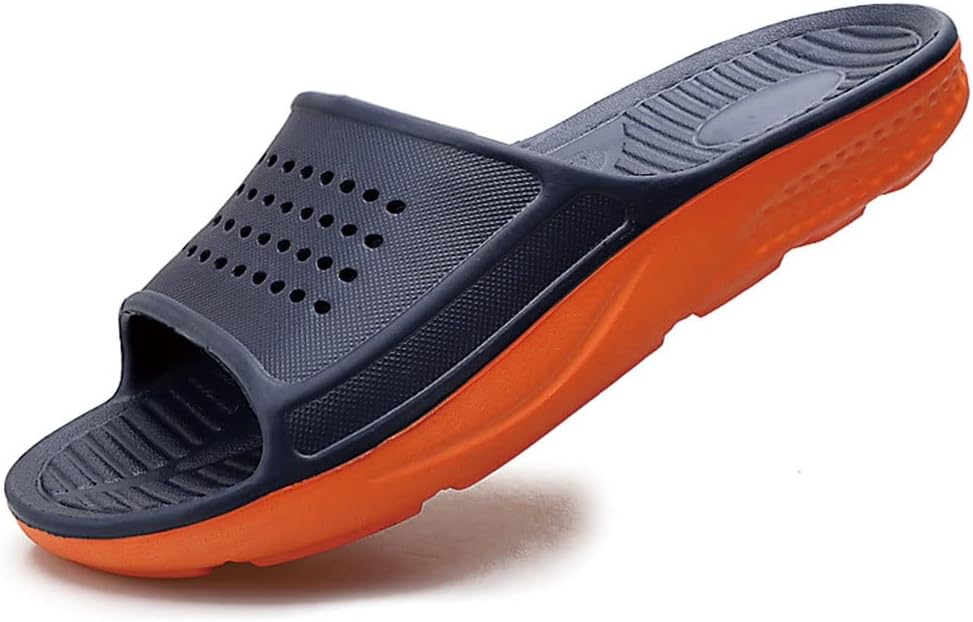 Мужские домашние тапочки для душа и ванной, с открытым носком, мягкие, с амортизацией, толстые, нескользящие, для массажа, бассейна, спортзала, дома и на улице (цвет: черный, размер: EUR42) Hsqma
Мужские домашние тапочки для душа и ванной, с открытым носком, мягкие, с амортизацией, толстые, нескользящие, для массажа, бассейна, спортзала, дома и на улице (цвет: черный, размер: EUR42) Hsqma