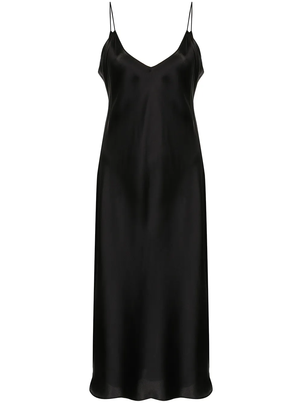 Платье-комбинация длины миди Nili Lotan, черный
Платье-комбинация длины миди Nili Lotan, черный