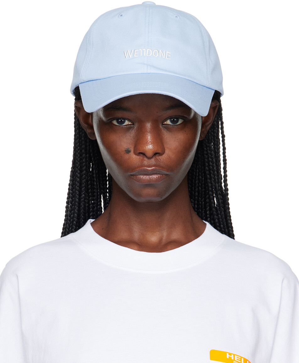 Синяя базовая кепка We11done
Синяя базовая кепка We11done
