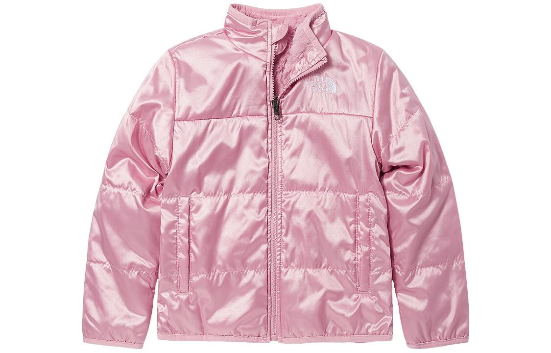 Детские стеганые куртки The North Face, розовый 
Детские стеганые куртки The North Face, розовый