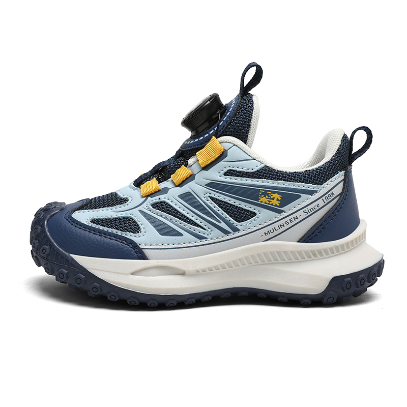 Детские баскетбольные кроссовки с низким верхом, амортизирующие, устойчивые к истиранию, дышащие, противоскользящие Mulinsen, синий
Детские баскетбольные кроссовки с низким верхом, амортизирующие, устойчивые к истиранию, дышащие, противоскользящие Mulinsen, синий