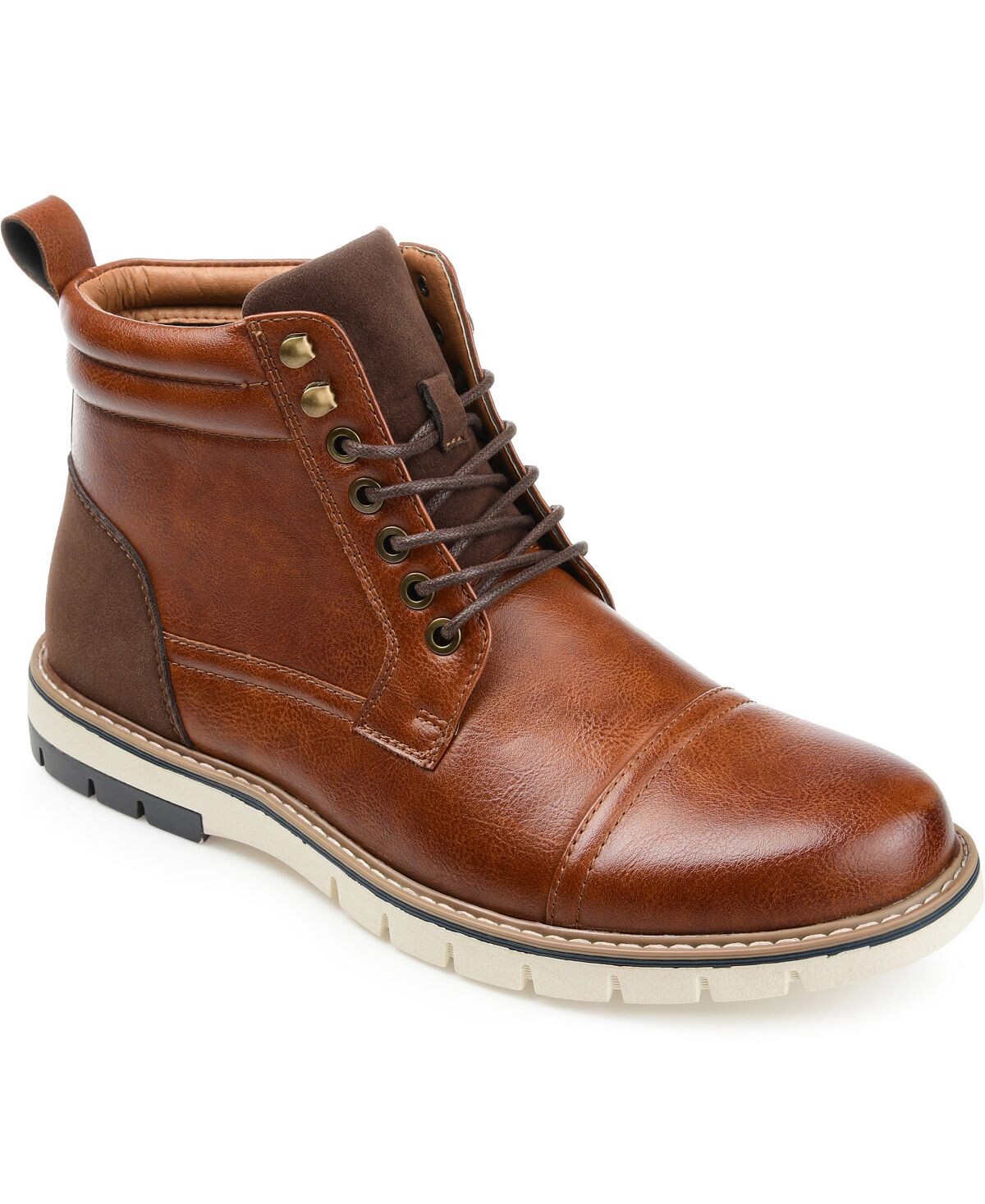Мужские ботильоны lucien cap toe Vance Co., коричневый
Мужские ботильоны lucien cap toe Vance Co., коричневый