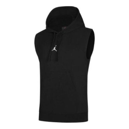 Жилет без рукавов Air Jordan Dri-FIT Sport, дышащий, однотонный, с капюшоном, черный
Жилет без рукавов Air Jordan Dri-FIT Sport, дышащий, однотонный, с капюшоном, черный
