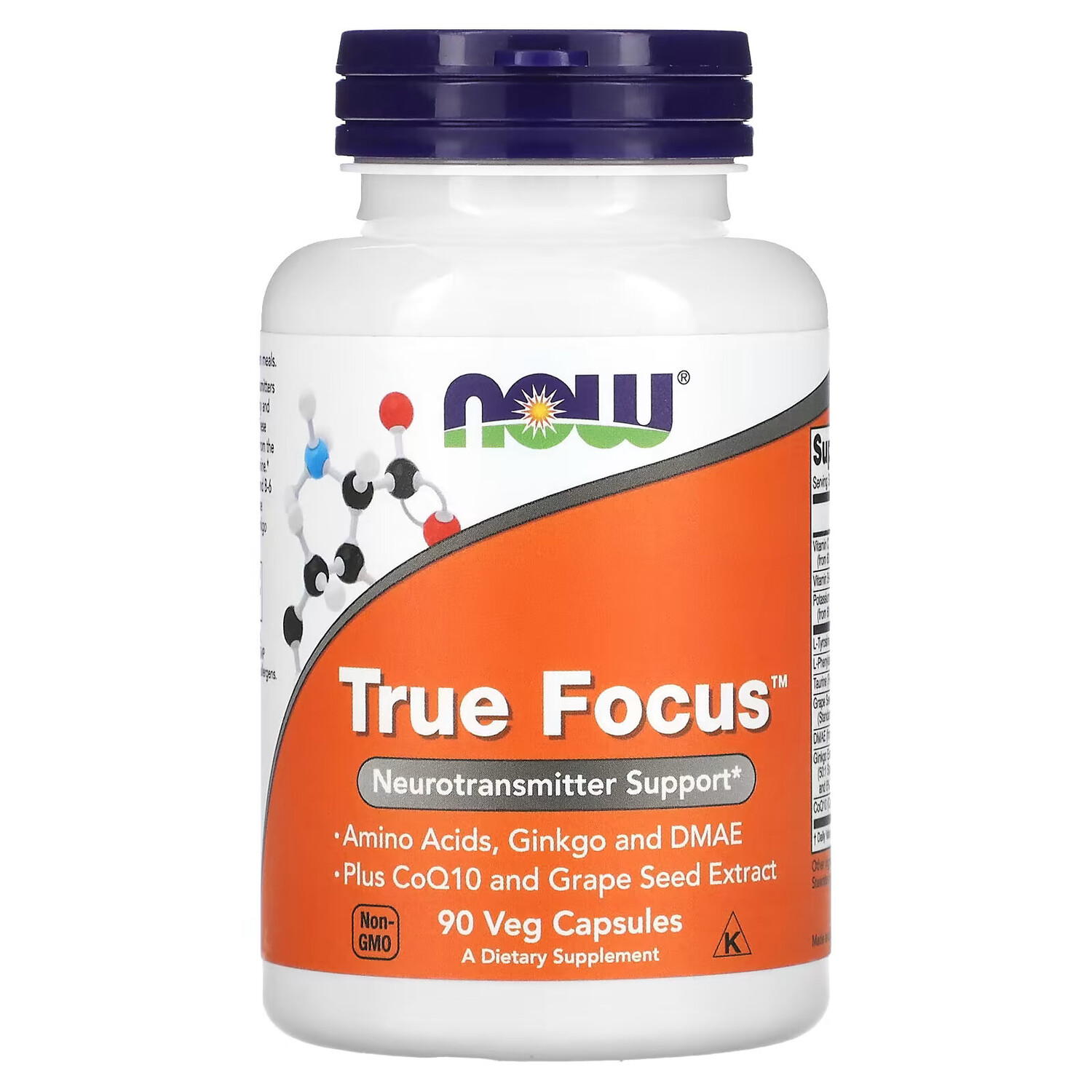 NOW Foods, True Focus, 90 растительных капсул
NOW Foods, True Focus, 90 растительных капсул