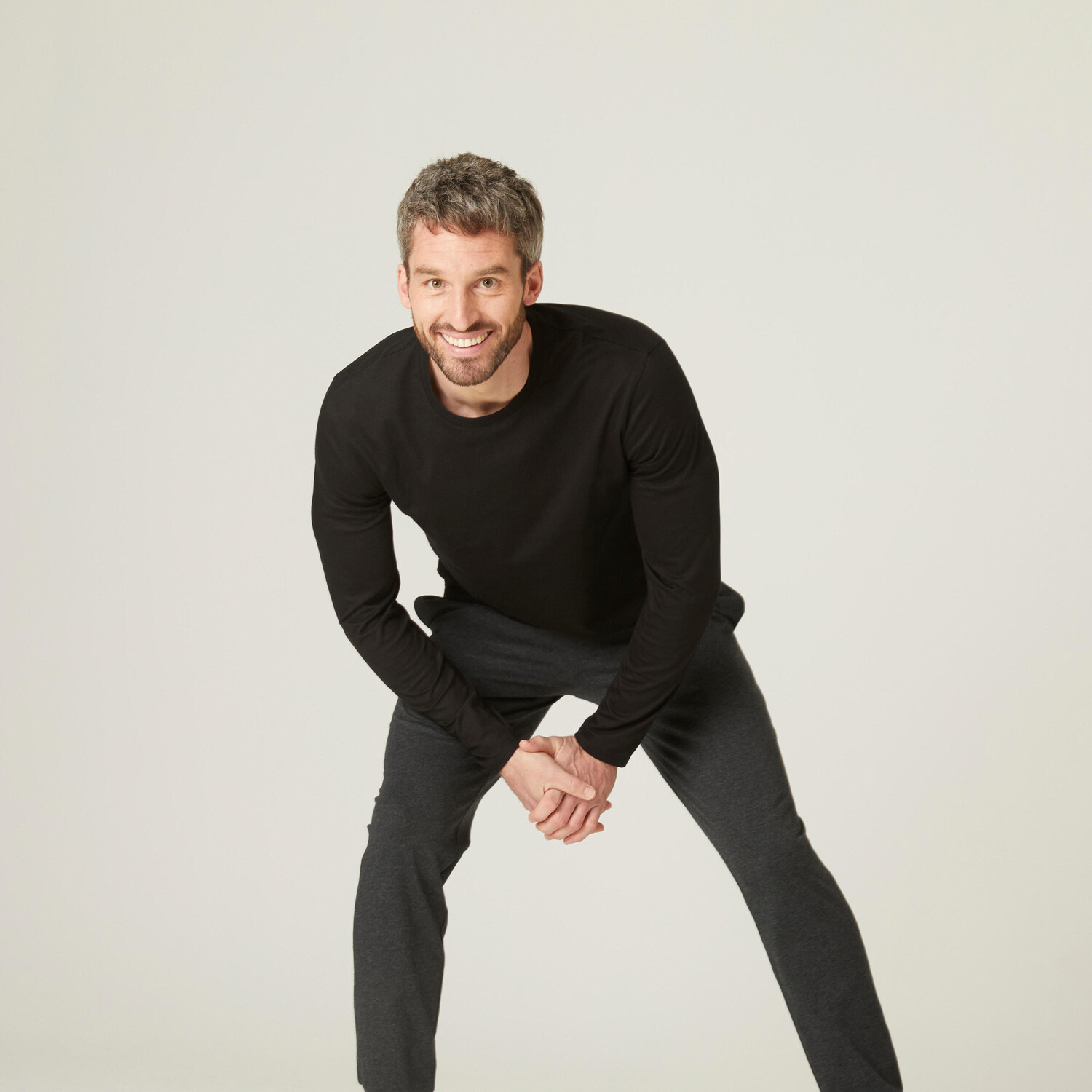 Футболка для фитнеса с длинными рукавами, облегающая, с круглым вырезом, из хлопка, мужская, с принтом черного цвета DOMYOS, черный
Футболка для фитнеса с длинными рукавами, облегающая, с круглым вырезом, из хлопка, мужская, с принтом черного цвета DOMYOS, черный