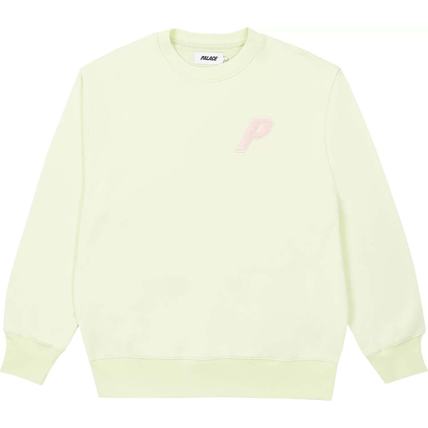 Свитшот Palace Fleece Tri-Ferg Crew, пастельно-зеленый 
Свитшот Palace Fleece Tri-Ferg Crew, пастельно-зеленый