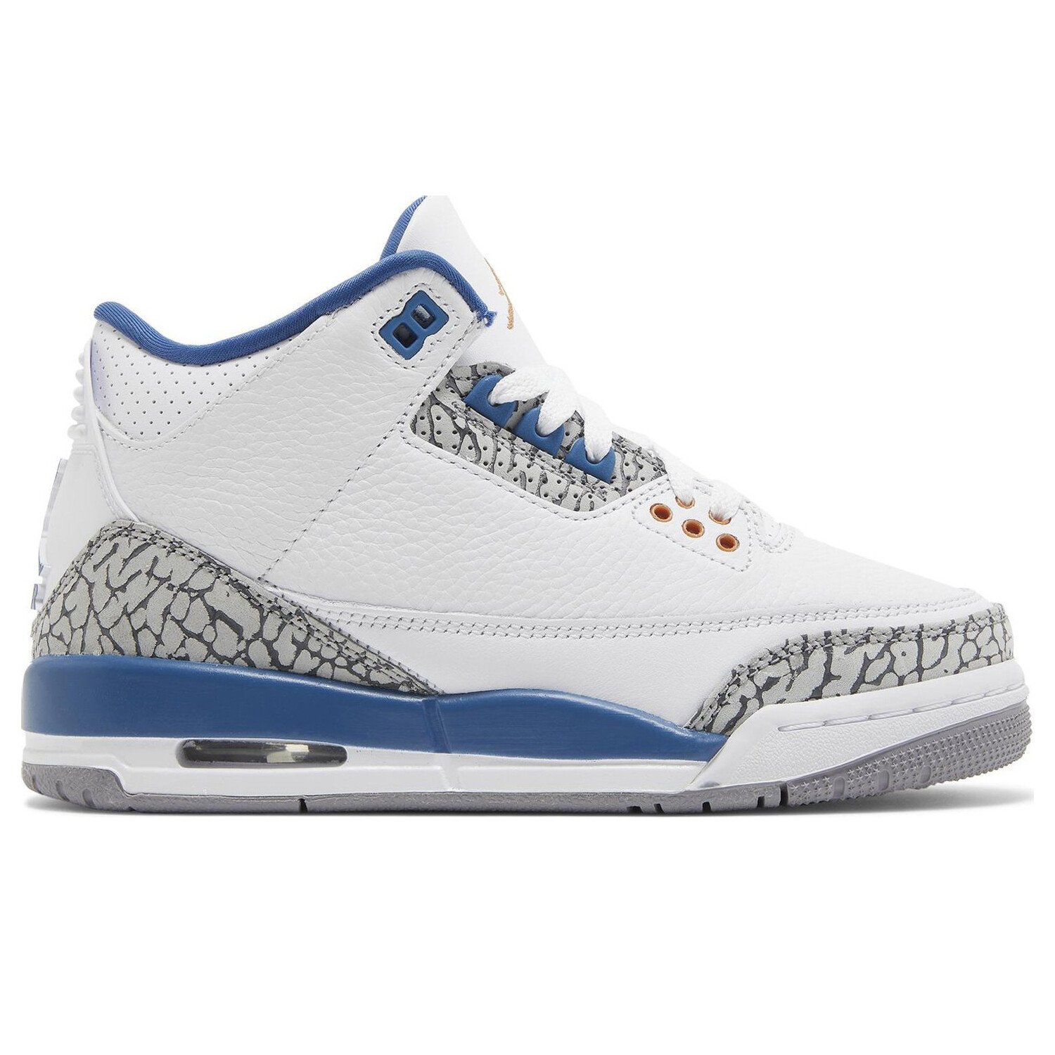 Кроссовки Air Jordan 3 Retro GS 'Washington Wizards', Белый 
Кроссовки Air Jordan 3 Retro GS 'Washington Wizards', Белый