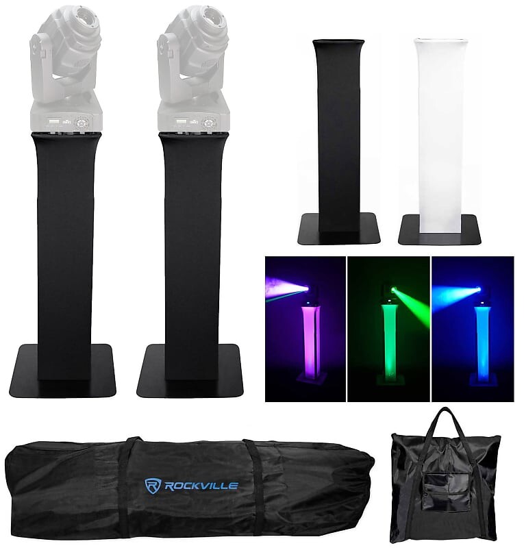 2) Световые стойки Totem + черные + белые сетки для движущихся головок Chauvet Q_Spot 260 LED Rockville (2) RTP32B Q-Spot 260 LED
2) Световые стойки Totem + черные + белые сетки для движущихся головок Chauvet Q_Spot 260 LED Rockville (2) RTP32B Q-Spot 260 LED