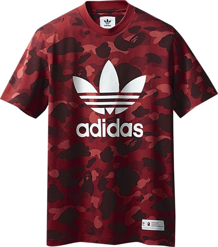 Футболка BAPE x adidas adicolor T-Shirt 'Raw Red', красный
Футболка BAPE x adidas adicolor T-Shirt 'Raw Red', красный