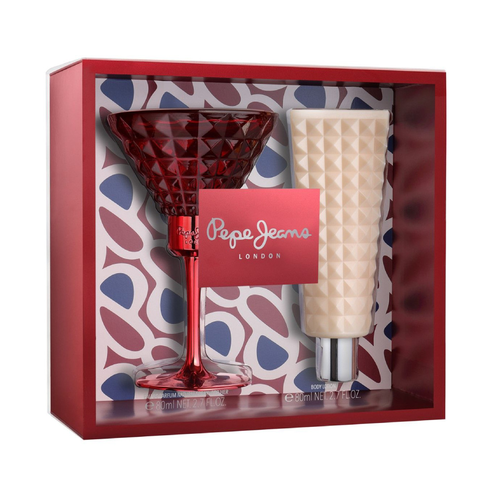 Подарочный набор Pepe Jeans London Calling For Her, 2 предмета
Подарочный набор Pepe Jeans London Calling For Her, 2 предмета