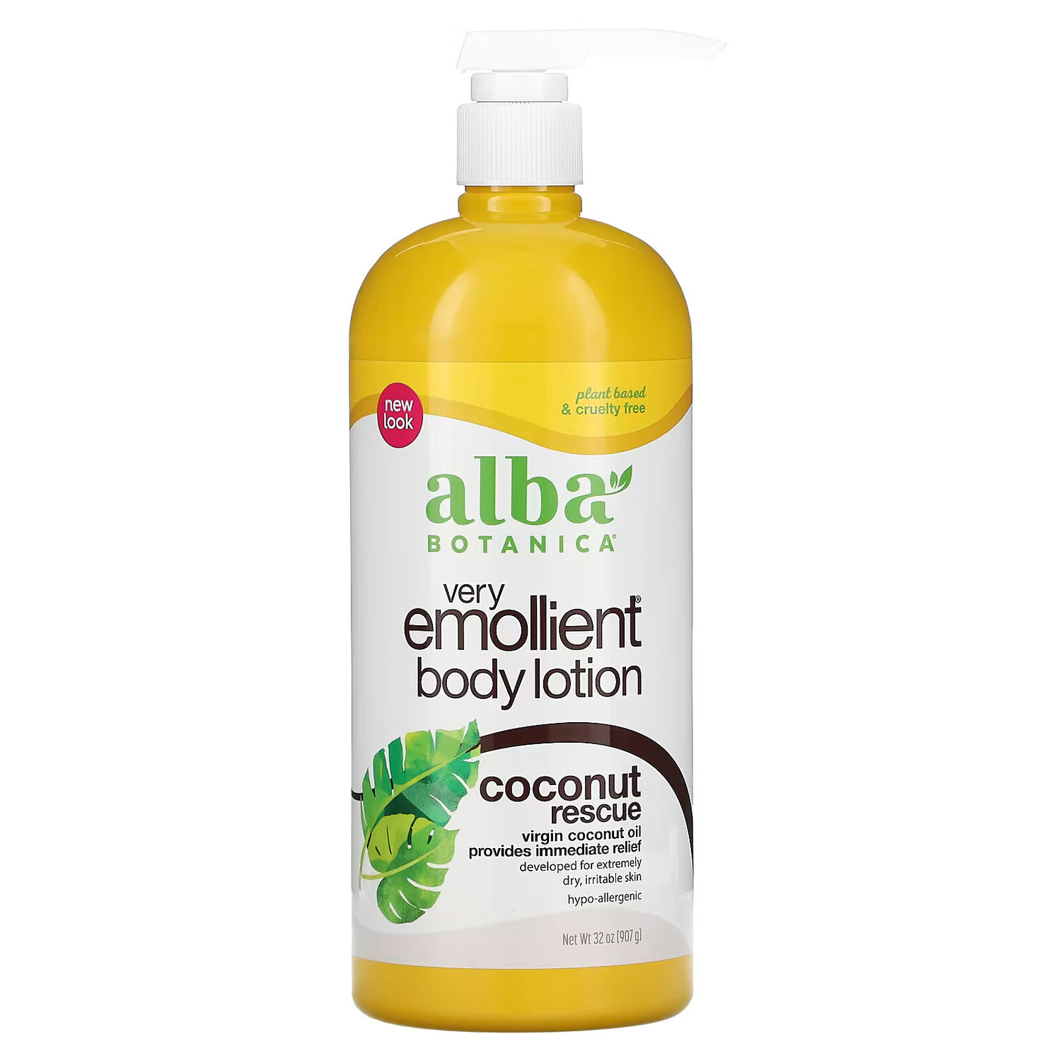 Alba Botanica, Very Emollient, смягчающий лосьон для тела, кокос, 907 г (32 унции)
Alba Botanica, Very Emollient, смягчающий лосьон для тела, кокос, 907 г (32 унции)
