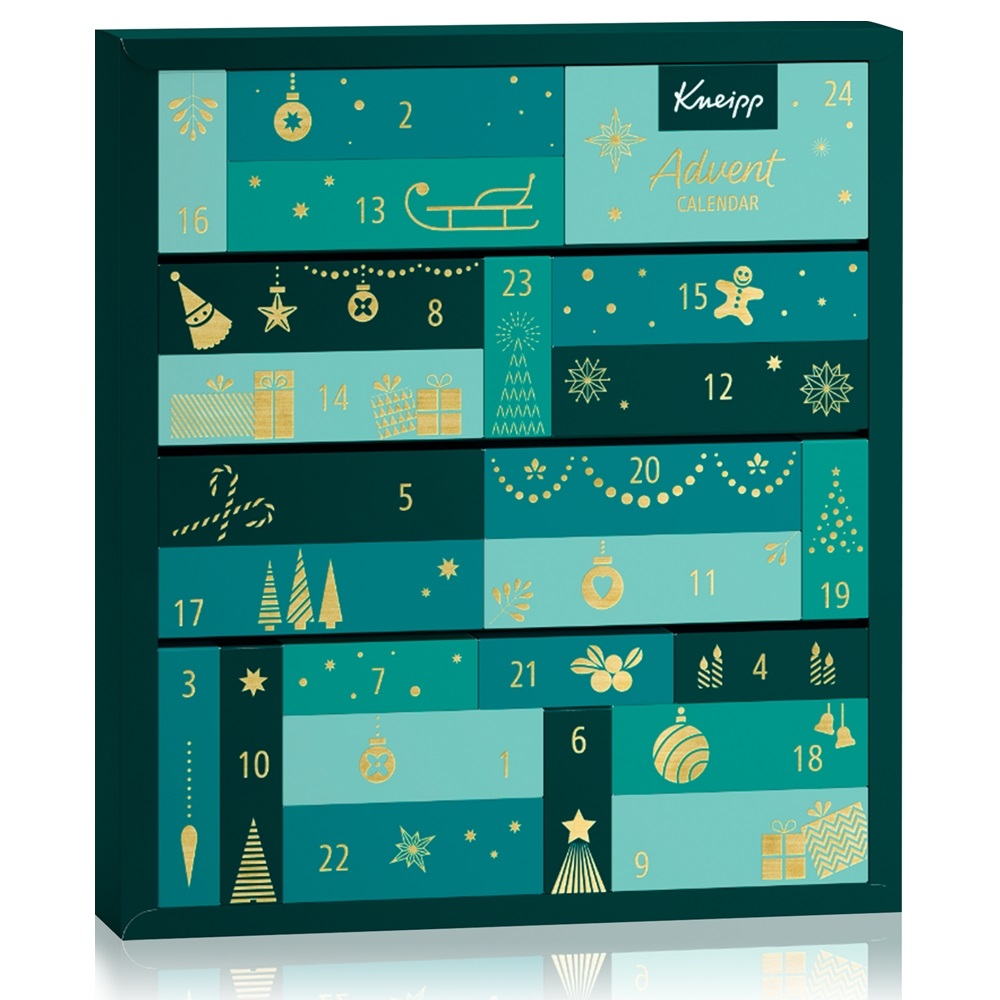 Адвент-календарь Kneipp, 24 предмета
Адвент-календарь Kneipp, 24 предмета