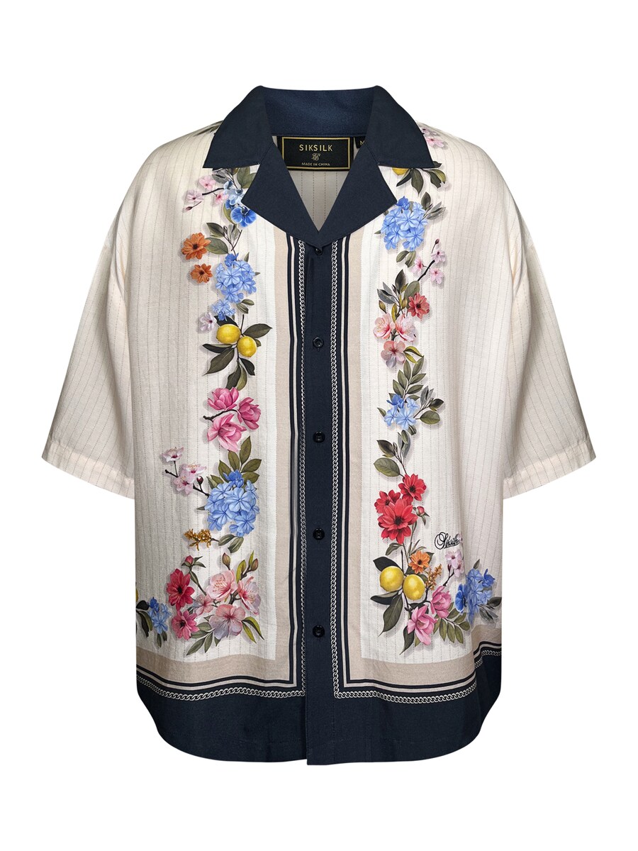 Рубашка на пуговицах Comfort fit SikSilk, Ecru
Рубашка на пуговицах Comfort fit SikSilk, Ecru