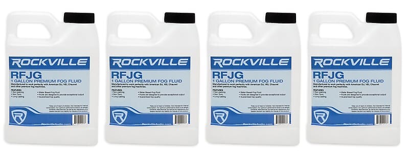 4) Жидкость Rockville RFJG Gallons Fog/Smoke Juice Fluid для Chauvet/American DJ Machines (4) RFJG
4) Жидкость Rockville RFJG Gallons Fog/Smoke Juice Fluid для Chauvet/American DJ Machines (4) RFJG