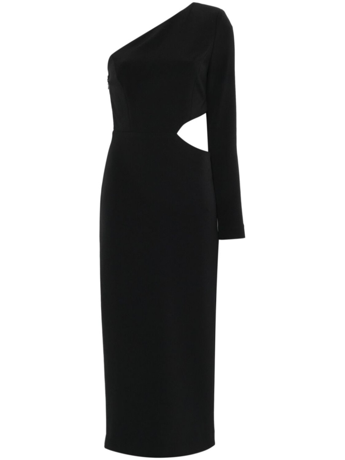 TWINSET платье миди на одно плечо, черный
TWINSET платье миди на одно плечо, черный