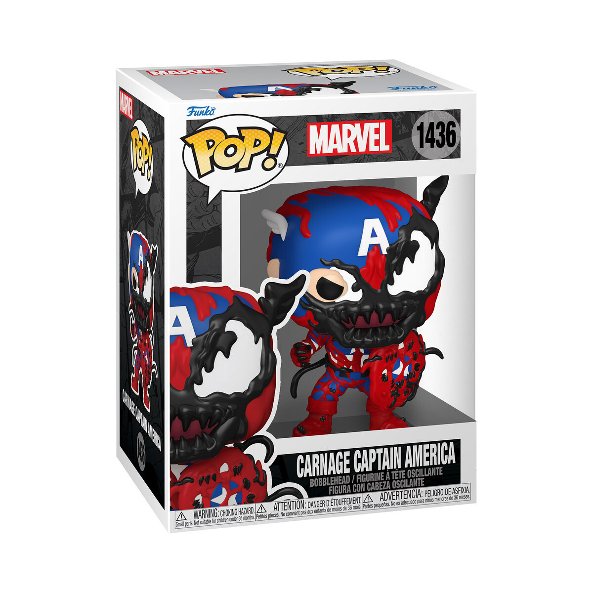 POP Marvel: Carnageized — Капитан Америка Funko POP!
POP Marvel: Carnageized — Капитан Америка Funko POP!