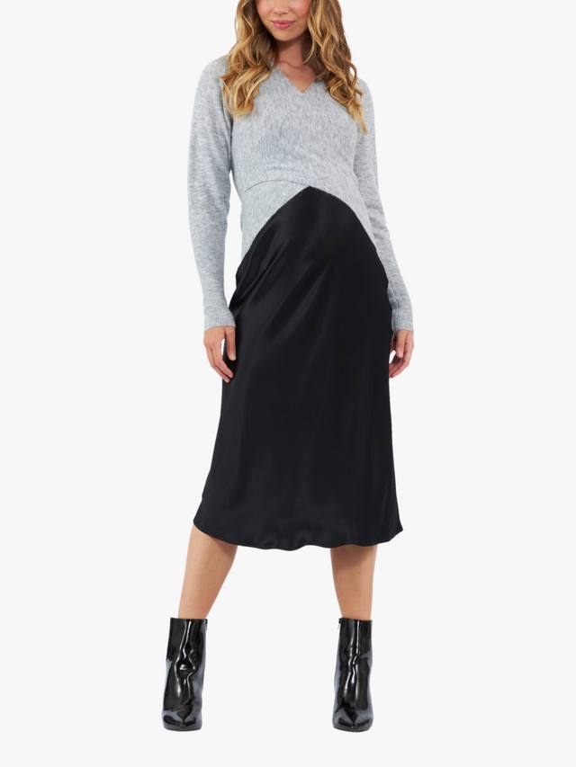 Кристальная сатиновая юбка для беременных Ripe, Black
Кристальная сатиновая юбка для беременных Ripe, Black