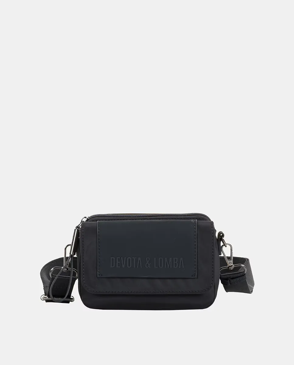 Женская сумка через плечо Viber черного цвета Devota & Lomba, Черный, Женская сумка через плечо Viber черного цвета Devota & Lomba
Женская сумка через плечо Viber черного цвета Devota & Lomba, Черный, Женская сумка через плечо Viber черного цвета Devota & Lomba