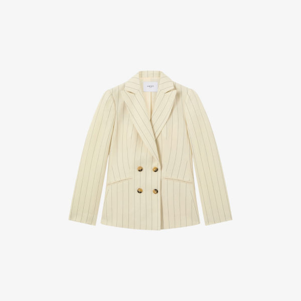 Пиджак Lk Bennett Амор двубортный льняной в полоску, мультиколор
Пиджак Lk Bennett Амор двубортный льняной в полоску, мультиколор