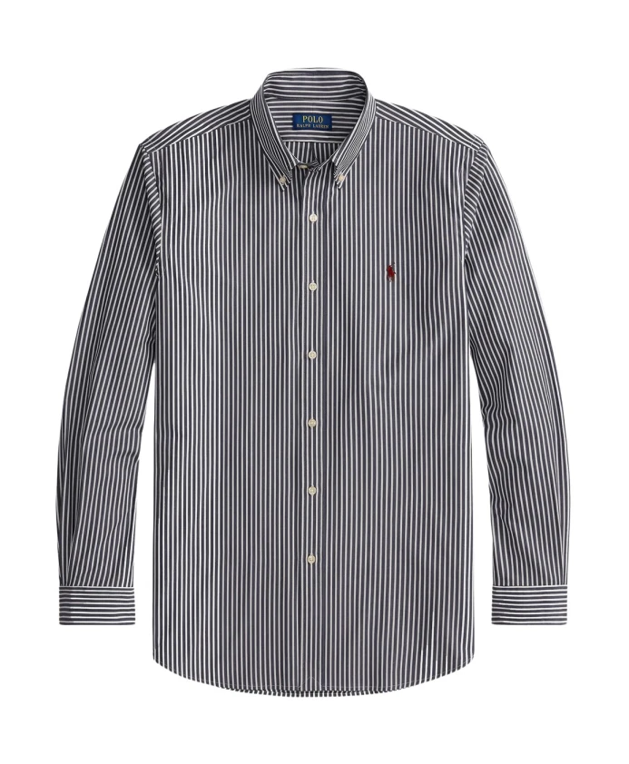 Полосатая рубашка из поплина Polo Ralph Lauren, серый
Полосатая рубашка из поплина Polo Ralph Lauren, серый