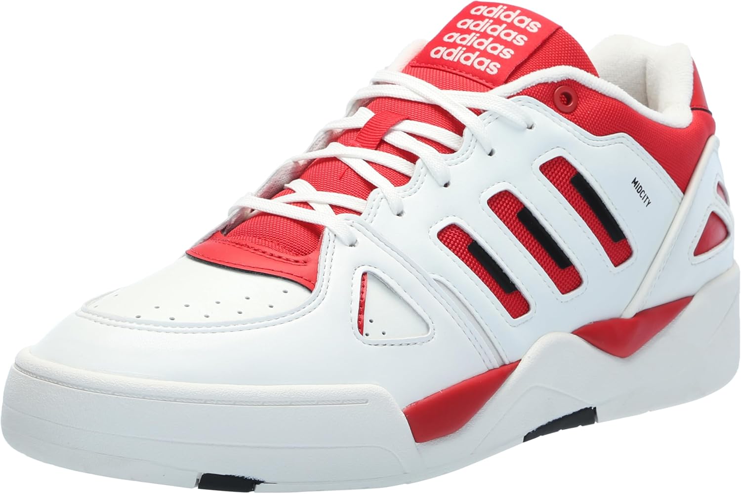 Мужские кроссовки Adidas Midcity Low, белый/черный/красный
Мужские кроссовки Adidas Midcity Low, белый/черный/красный