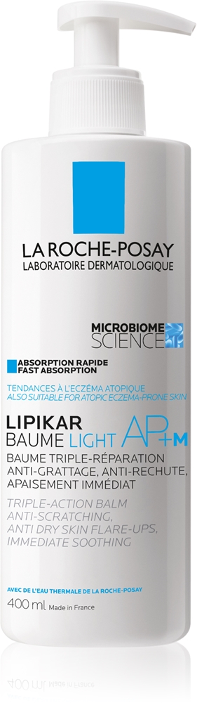 Lipikar baume ap+m light - легкий бальзам для тела для сухой и чувствительной кожи La Roche-Posay, 400 мл
Lipikar baume ap+m light - легкий бальзам для тела для сухой и чувствительной кожи La Roche-Posay, 400 мл