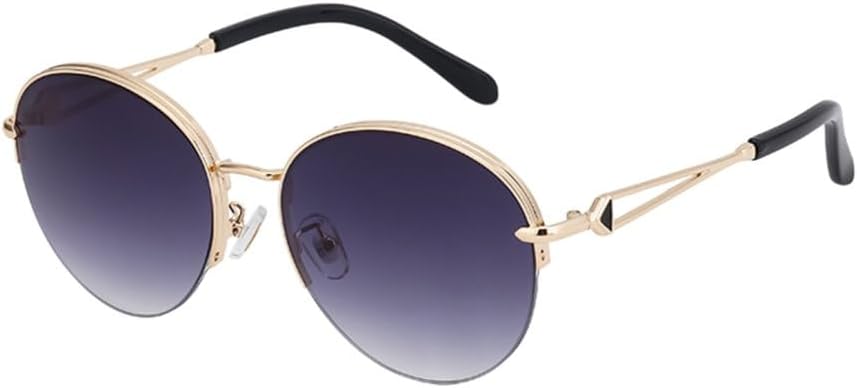 Полуободковые круглые солнцезащитные очки для женщин, роскошные металлические солнцезащитные очки в полуоправе для женщин, овальные солнцезащитные очки LVTFCO, C2golddoublegray
Полуободковые круглые солнцезащитные очки для женщин, роскошные металлические солнцезащитные очки в полуоправе для женщин, овальные солнцезащитные очки LVTFCO, C2golddoublegray