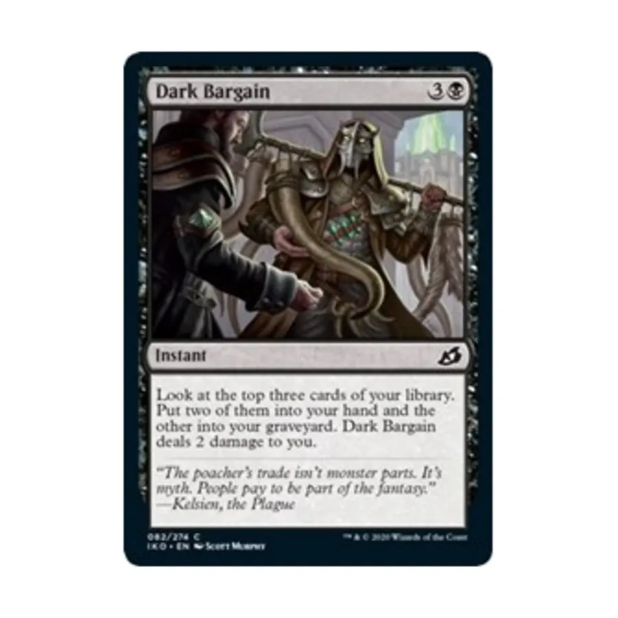 CCG Темная сделка (клавиша C), MTG - Ikoria - Lair of Behemoths
CCG Темная сделка (клавиша C), MTG - Ikoria - Lair of Behemoths