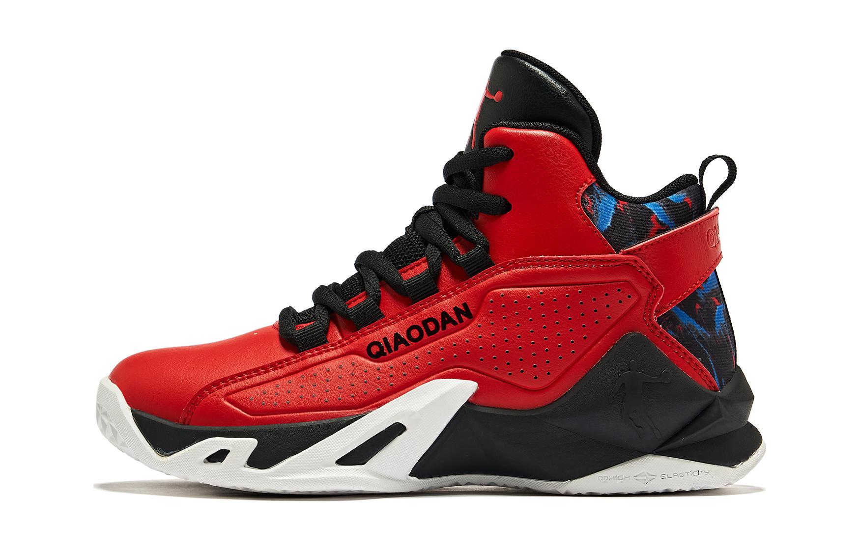 Противоскользящие детские баскетбольные кроссовки красные черные подростковые QIAODAN
Противоскользящие детские баскетбольные кроссовки красные черные подростковые QIAODAN