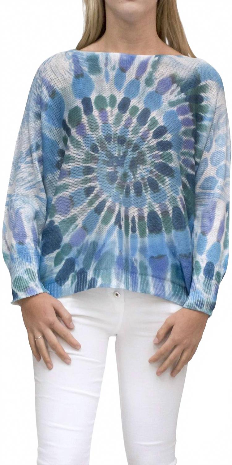 Синий свитер Donatella Tie Dye Gigi Moda, синий
Синий свитер Donatella Tie Dye Gigi Moda, синий