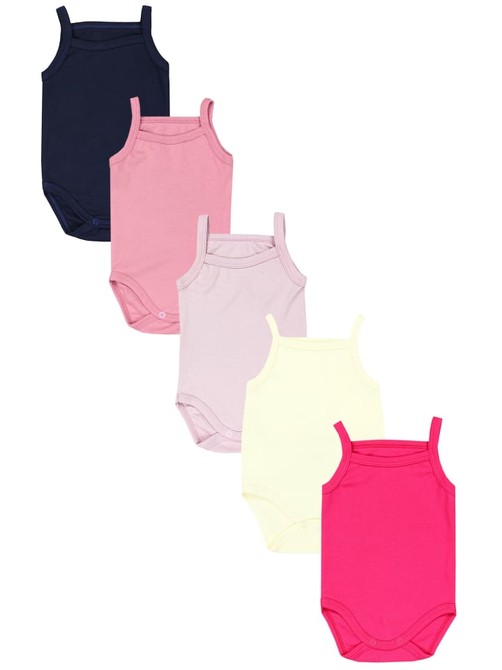 TupTam Детский боди для девочек на тонких бретельках, летний комплект из 5 штук, цвет экрю
TupTam Детский боди для девочек на тонких бретельках, летний комплект из 5 штук, цвет экрю