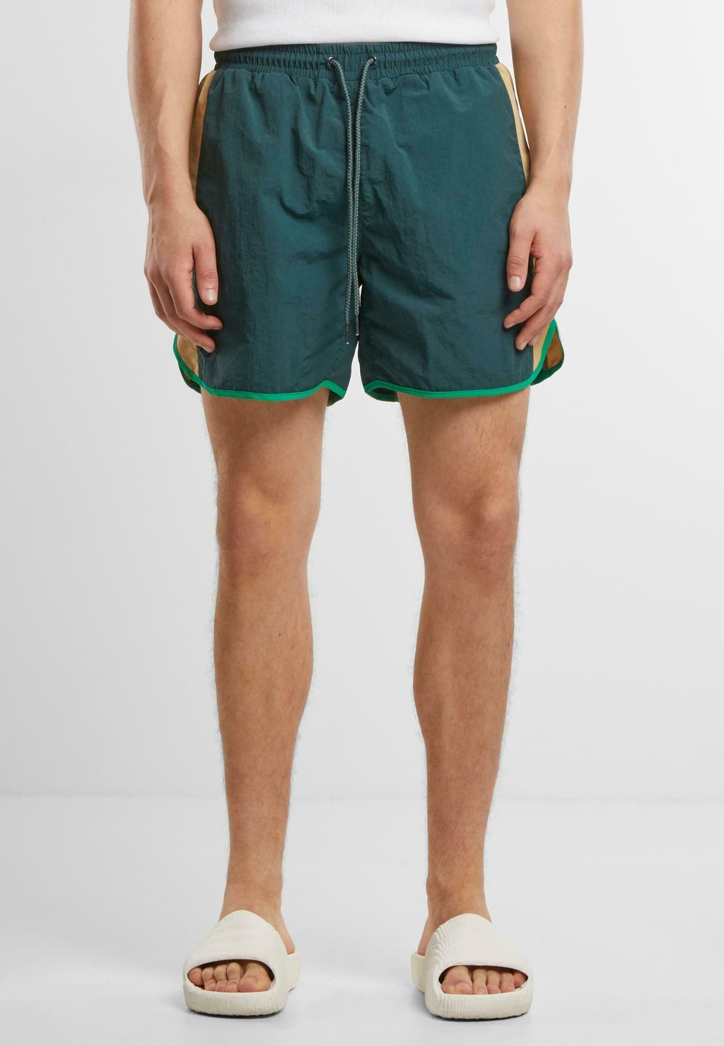 Шорты для плавания Urban Classics, темно-зеленый
Шорты для плавания Urban Classics, темно-зеленый