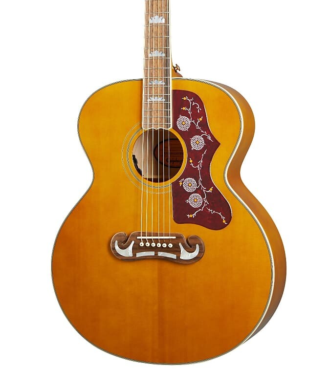 Акустическая гитара Epiphone Inspired By Gibson J-200 Acoustic Guitar, Aged Antique Natural Gloss
Акустическая гитара Epiphone Inspired By Gibson J-200 Acoustic Guitar, Aged Antique Natural Gloss
