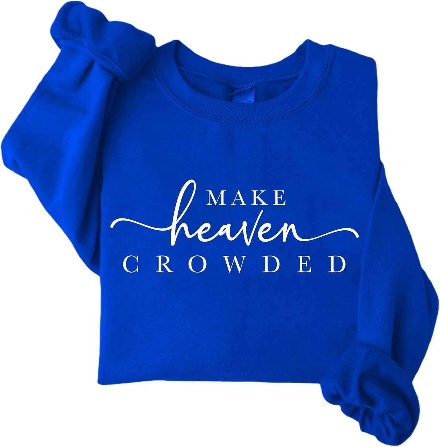 Толстовка Make Heaven Crowded с библейским стихом
Толстовка Make Heaven Crowded с библейским стихом