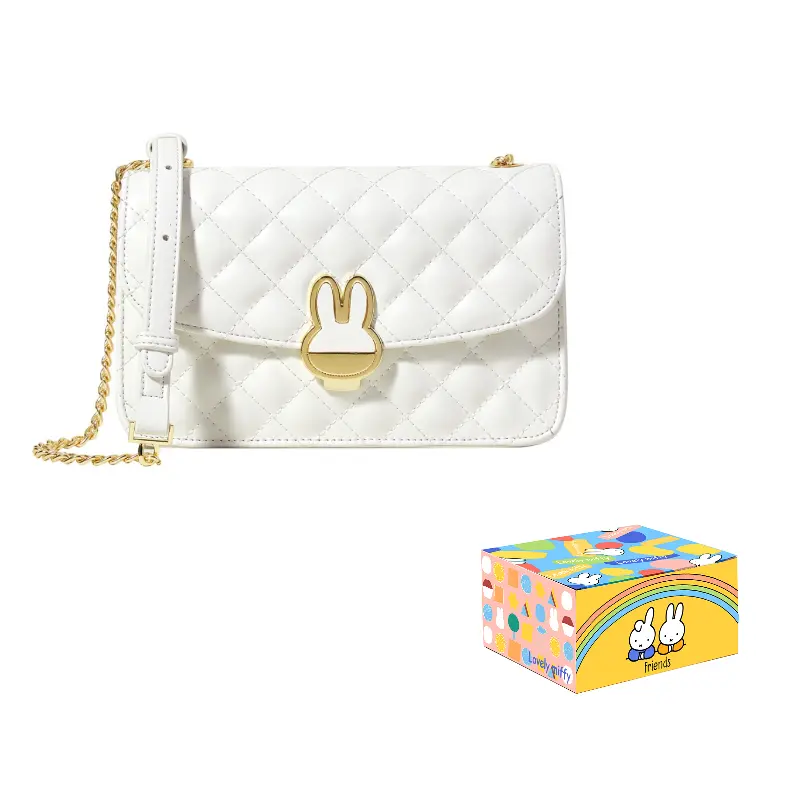 Miffy Маленькая квадратная женская сумка через плечо, Ecru
Miffy Маленькая квадратная женская сумка через плечо, Ecru