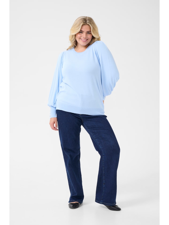 KAFFE curve Трикотажный свитер стандартного кроя KClizzy цвета Windsurfer
KAFFE curve Трикотажный свитер стандартного кроя KClizzy цвета Windsurfer