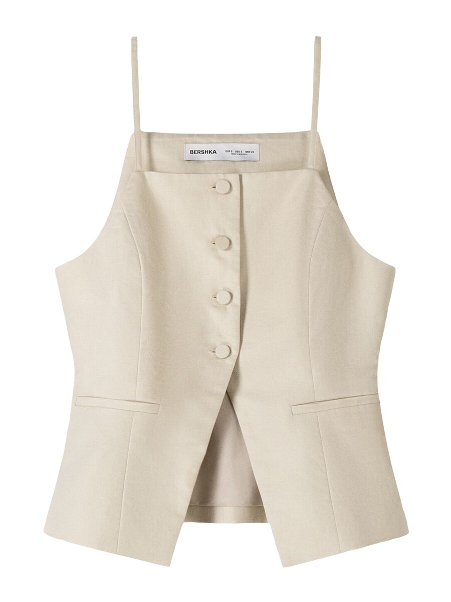 Блузка Bershka, бежевый
Блузка Bershka, бежевый