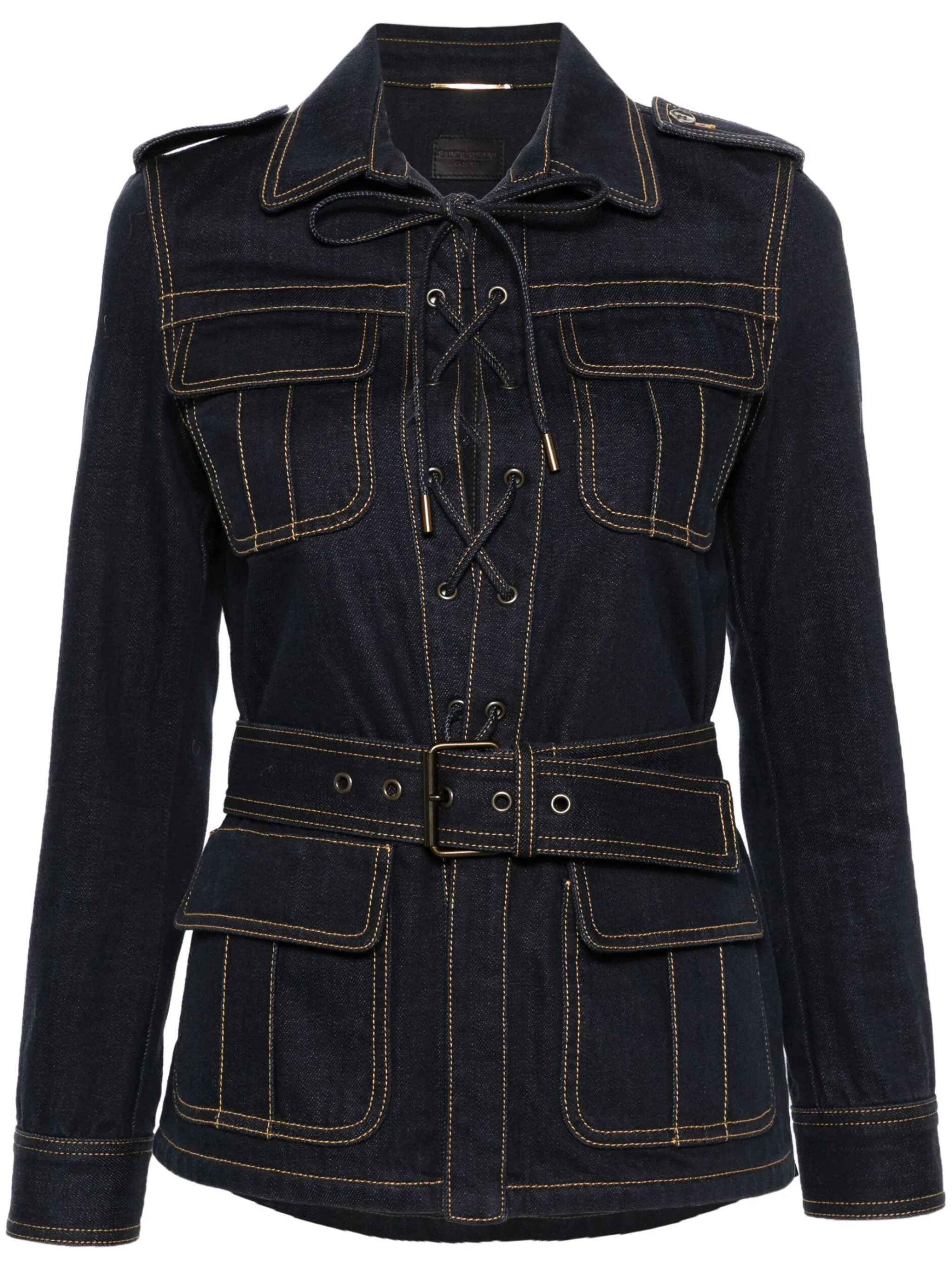 Джинсовая куртка Saint Laurent, синий
Джинсовая куртка Saint Laurent, синий