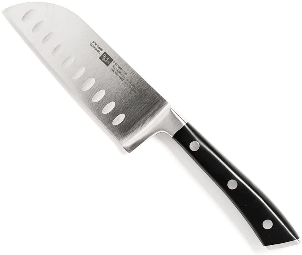 Кулинарная привлекательность Нож Dynamic Pro Santoku 13см | тонкая резка | Нарезка кубиками | для мяса, рыбы и овощей | Нержавеющая сталь | черный | антикоррозийный | food appeal
Кулинарная привлекательность Нож Dynamic Pro Santoku 13см | тонкая резка | Нарезка кубиками | для мяса, рыбы и овощей | Нержавеющая сталь | черный | антикоррозийный | food appeal