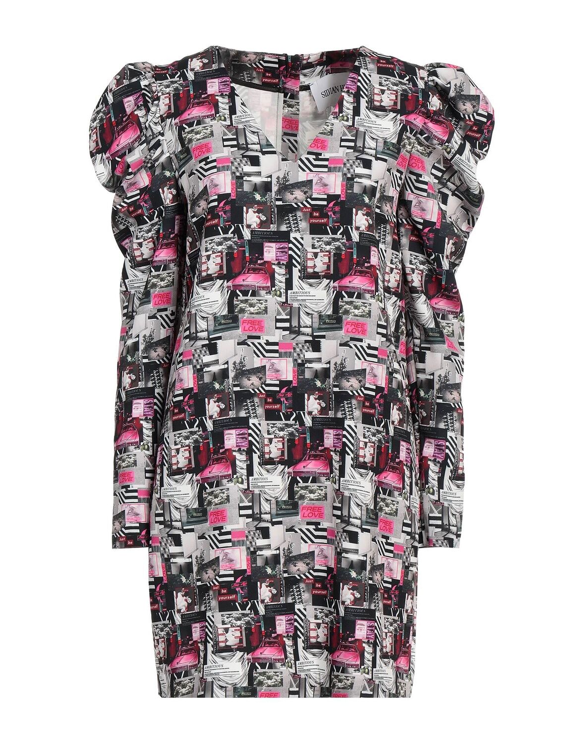 Мини-платье Silvian Heach, черный
Мини-платье Silvian Heach, черный