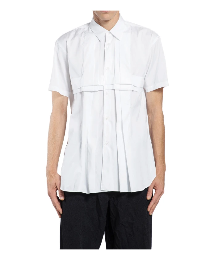 Белая хлопчатобумажная рубашка Comme Des Garã§Ons, белый
Белая хлопчатобумажная рубашка Comme Des Garã§Ons, белый