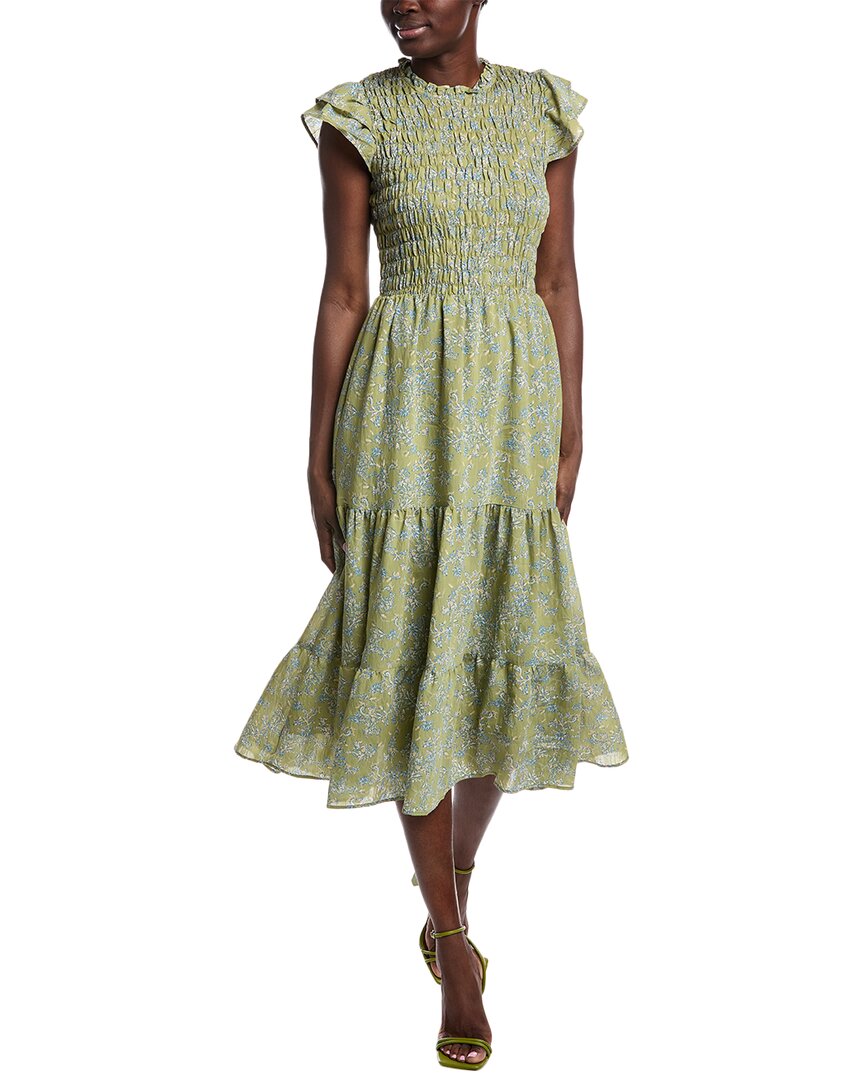 Sam Edelman Matilda Платье миди со сборками, зеленый
Sam Edelman Matilda Платье миди со сборками, зеленый