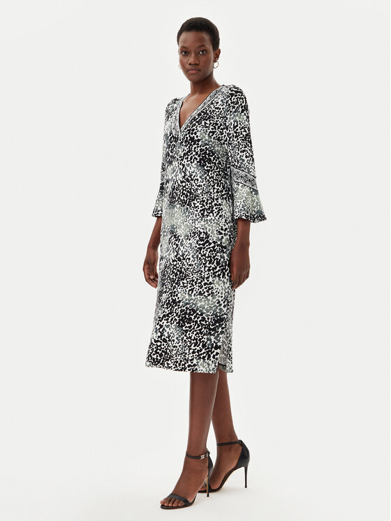 Платье на каждый день стандартный крой 13002010 Olsen, зеленый 
Платье на каждый день стандартный крой 13002010 Olsen, зеленый