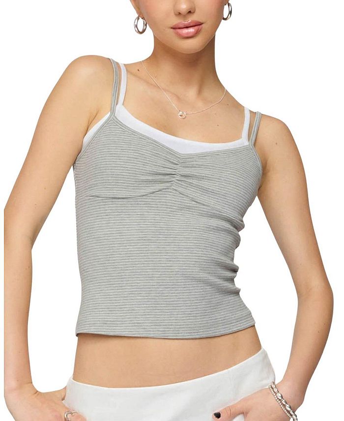 Лилан Многослойный Полосатый Топ Edikted, серый
Лилан Многослойный Полосатый Топ Edikted, серый