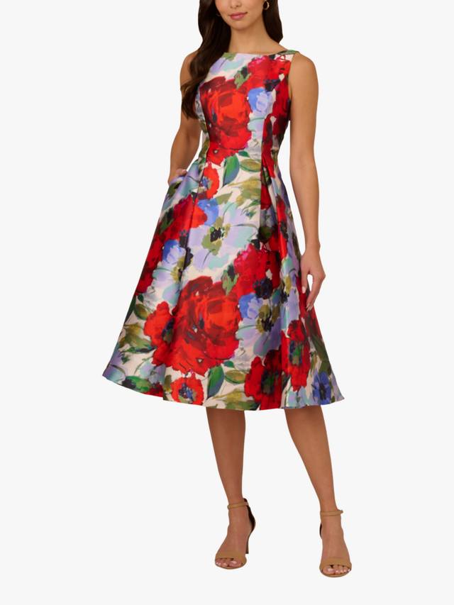 Миди-платье микадо с цветочным рисунком Adrianna Papell, цвет Ivory/Red Multi
Миди-платье микадо с цветочным рисунком Adrianna Papell, цвет Ivory/Red Multi
