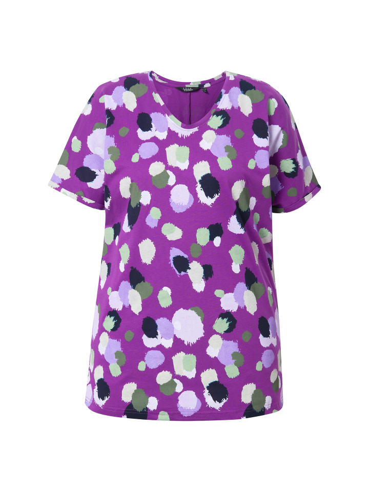Футболка Ulla Popken, фиолетовый
Футболка Ulla Popken, фиолетовый