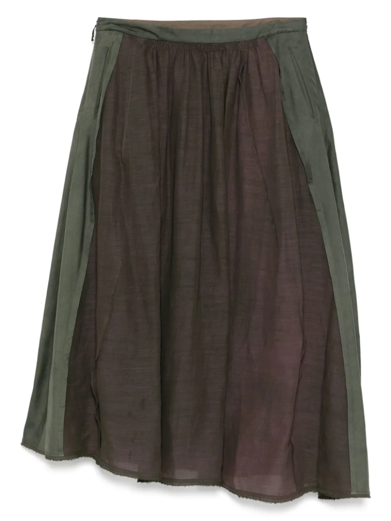 Юбка в технике пэчворк Ziggy Chen, серый 
Юбка в технике пэчворк Ziggy Chen, серый